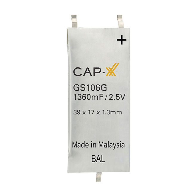 CAP-XX Ltd Supercapacitors GS106G