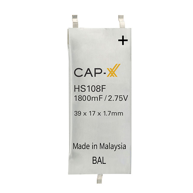 CAP-XX Ltd Supercapacitors HS108F