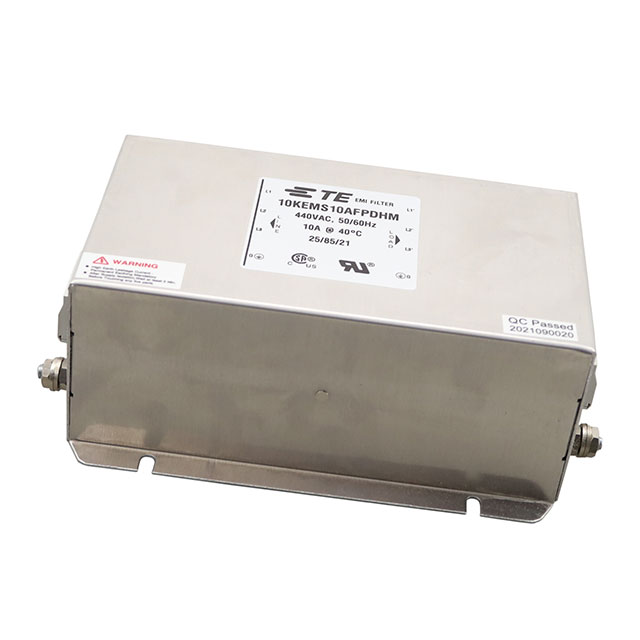 TE Connectivity Corcom Filters 10KEMS10AFPDHM