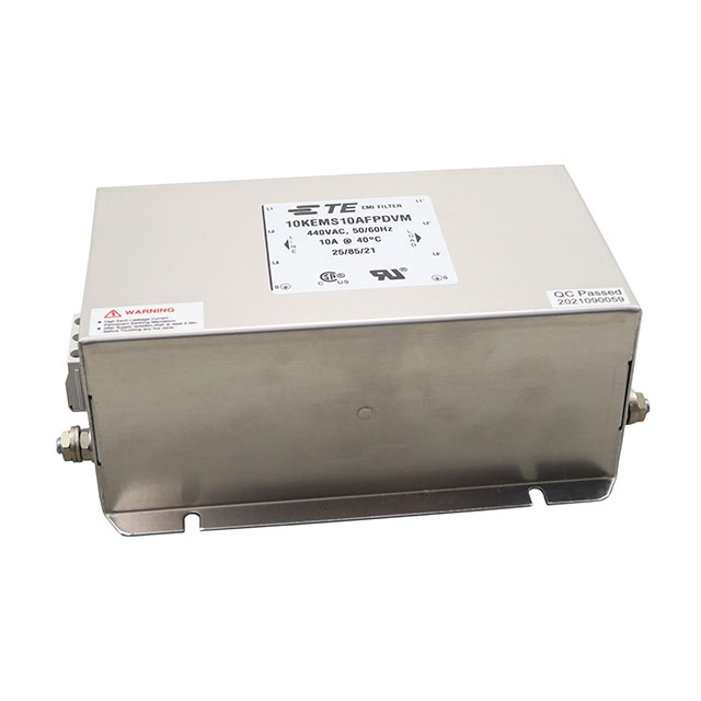 TE Connectivity Corcom Filters 10KEMS10AFPDVM