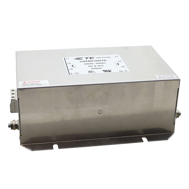 TE Connectivity Corcom Filters 25KEMS10AFPD