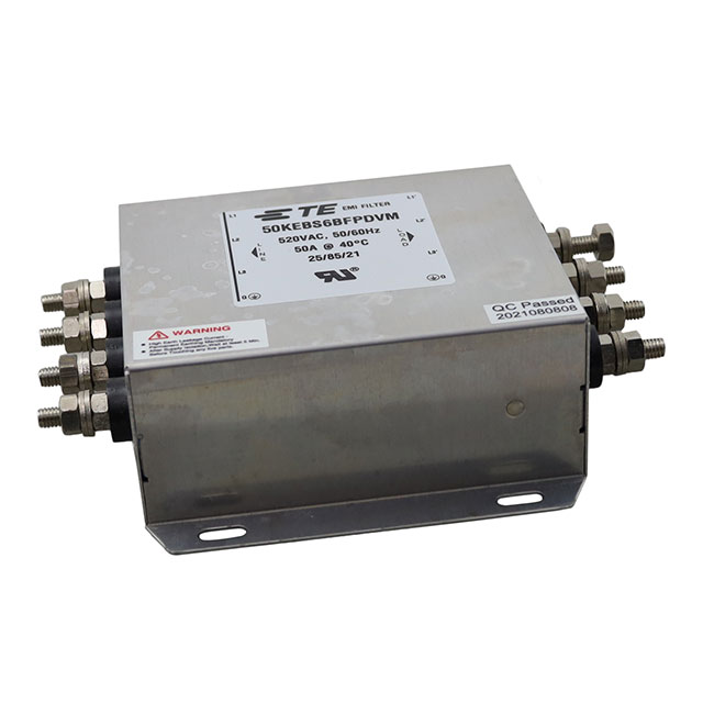 TE Connectivity Corcom Filters 50KEBS6BFPDVM