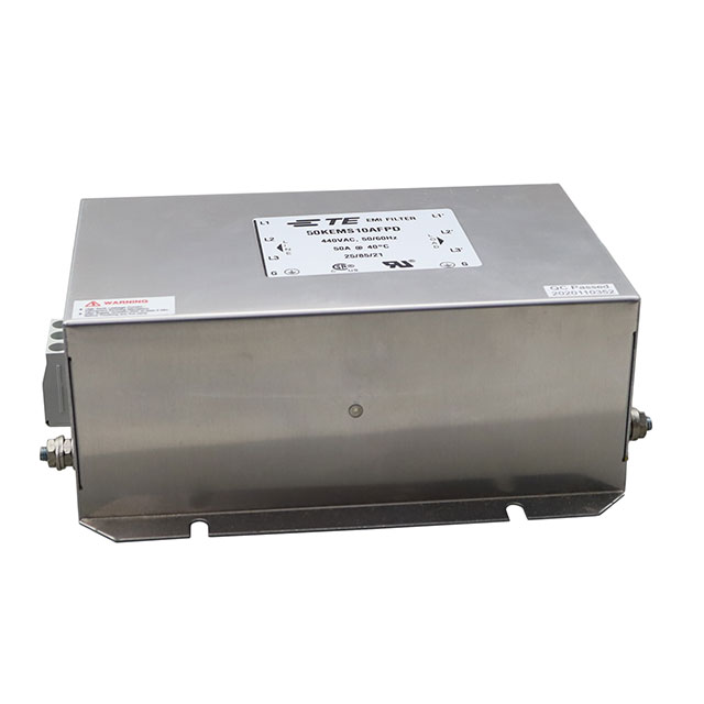 TE Connectivity Corcom Filters 50KEMS10AFPD