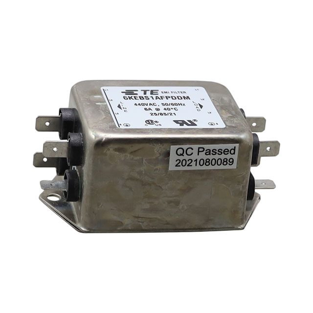TE Connectivity Corcom Filters 6KEBS1AFPDDM