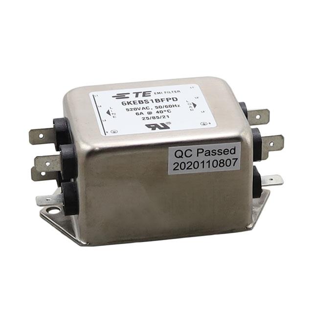 TE Connectivity Corcom Filters 6KEBS1BFPD