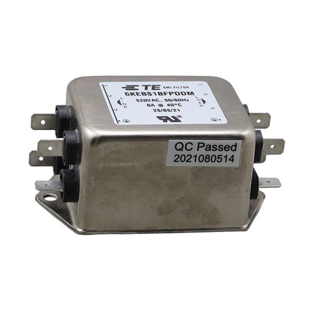 TE Connectivity Corcom Filters 6KEBS1BFPDDM
