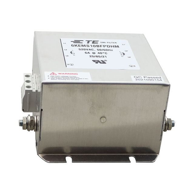 TE Connectivity Corcom Filters 6KEMS10BFPDHM