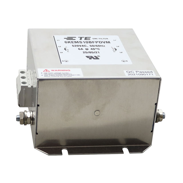TE Connectivity Corcom Filters 6KEMS10BFPDVM