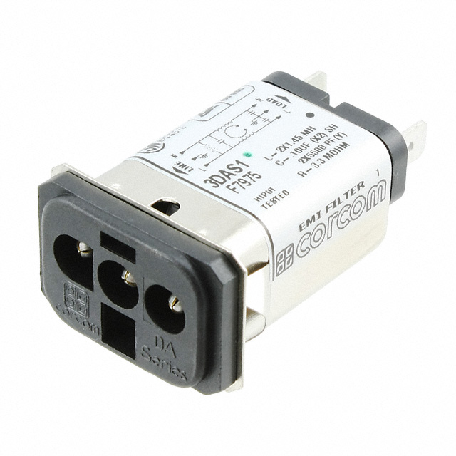 TE Connectivity Corcom Filters 3DAS1