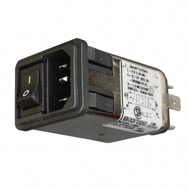 TE Connectivity Corcom Filters 3CFS1