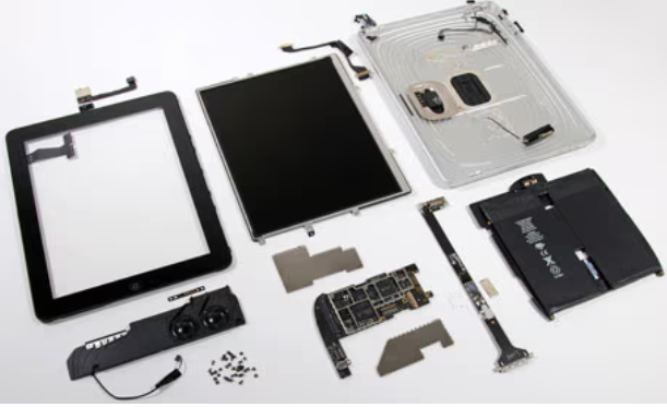 14 Electronic Components in an iPad