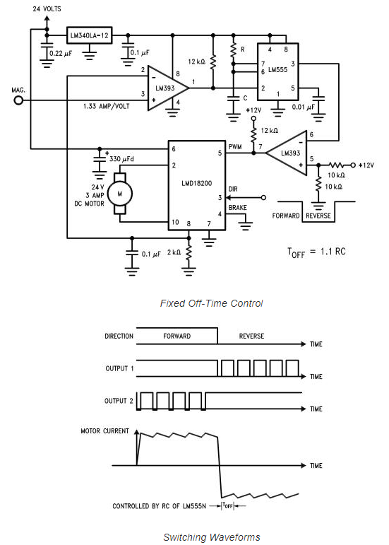 LMD18200T-application circuit