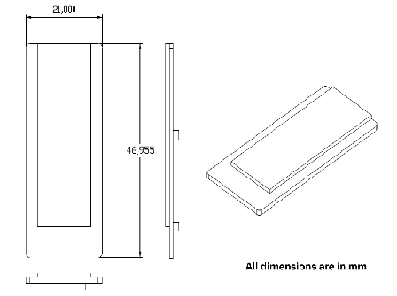 Mechanical Dimensions Interposer Board