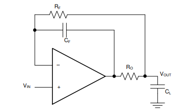 Unity Gain Buffer for High-Capacitive Loads