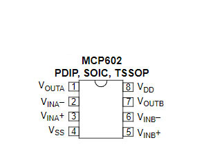 MCP602-Chip Ic