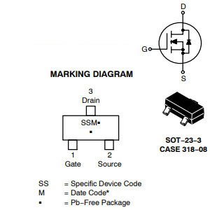 BSS123 VS BSS138 PINOUT