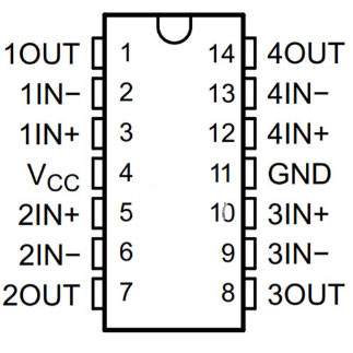 LM324-XINSHOP-pinout